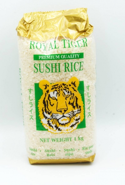 Sushi Reis Royal Tiger 1kg - zum Schließen ins Bild klicken