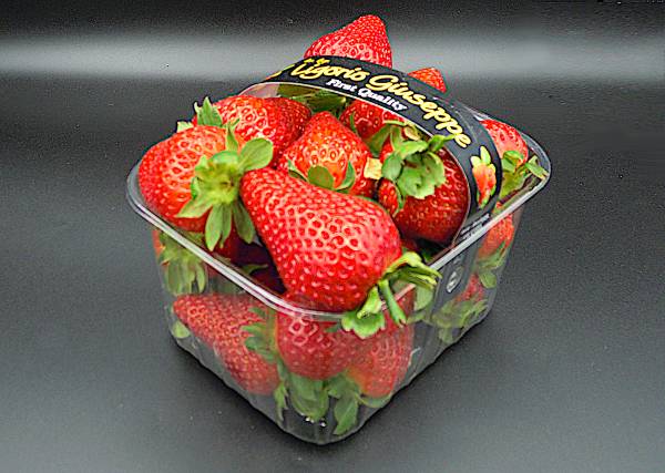 Erdbeeren / Kiste per Kilo - zum Schließen ins Bild klicken