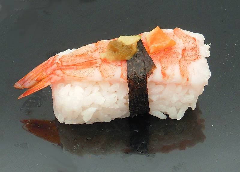 Sushi mit Garnele 38g - zum Schließen ins Bild klicken
