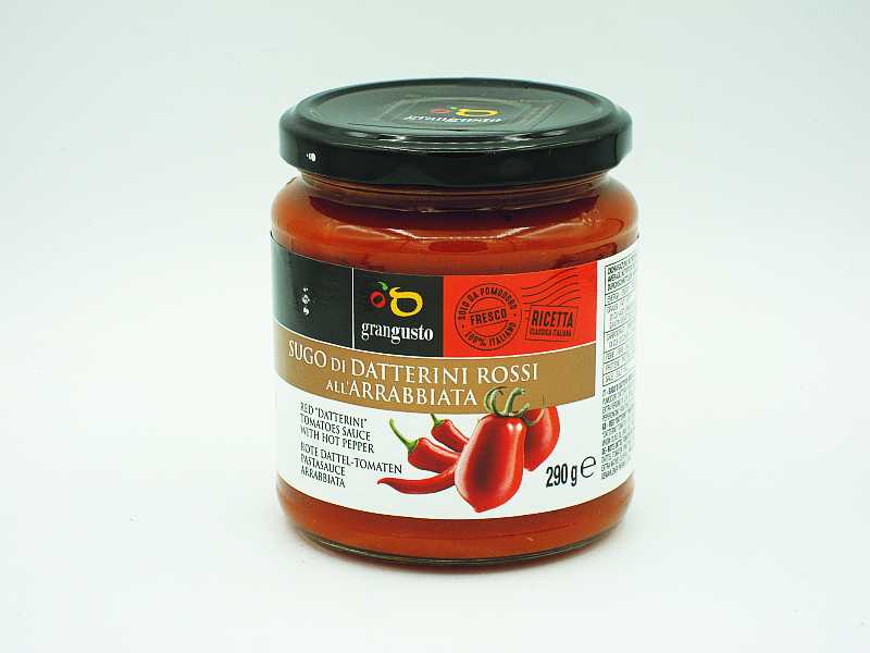 Tomaten Sugo "all´Arrabiatta" 290g - zum Schließen ins Bild klicken
