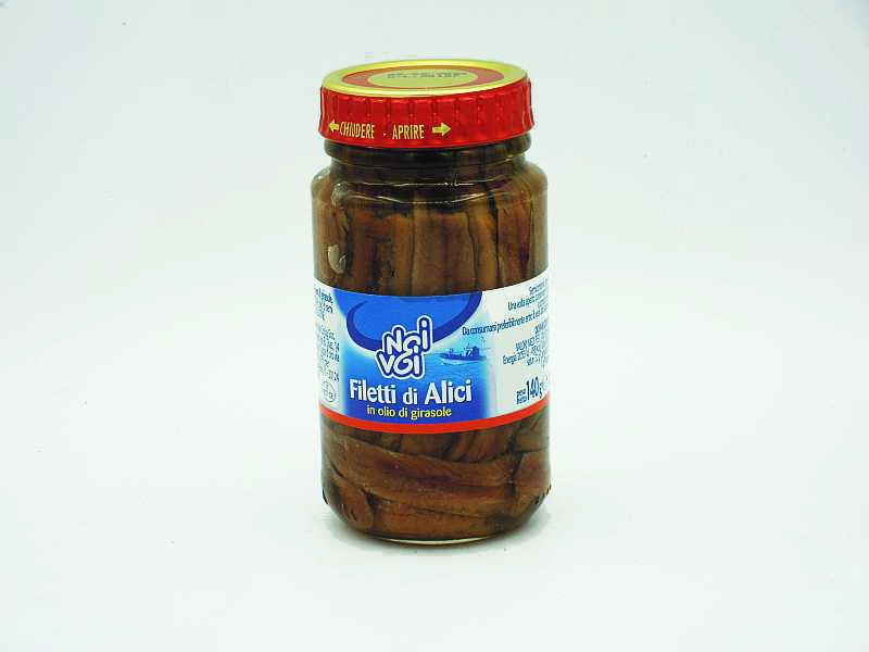 Filetti di Alici in Oil 140g - Click Image to Close