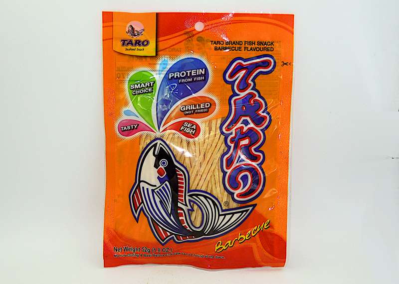 Taro Fish Snack BBQ 52g - zum Schließen ins Bild klicken