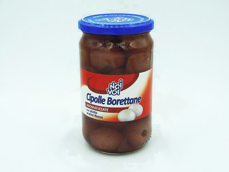 Borettane Onions in Red Wine 565g - Click Image to Close