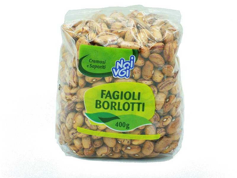 Fagioli Borlotti Bohnen 400g - zum Schließen ins Bild klicken