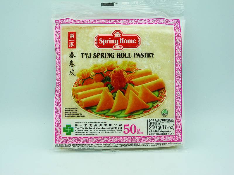 Leaves for Spring Rolls 250g - Click Image to Close