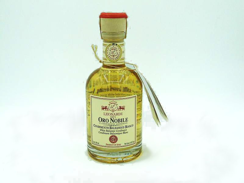 Oro Nobile White Balsamic Vinegar 250ml - Click Image to Close