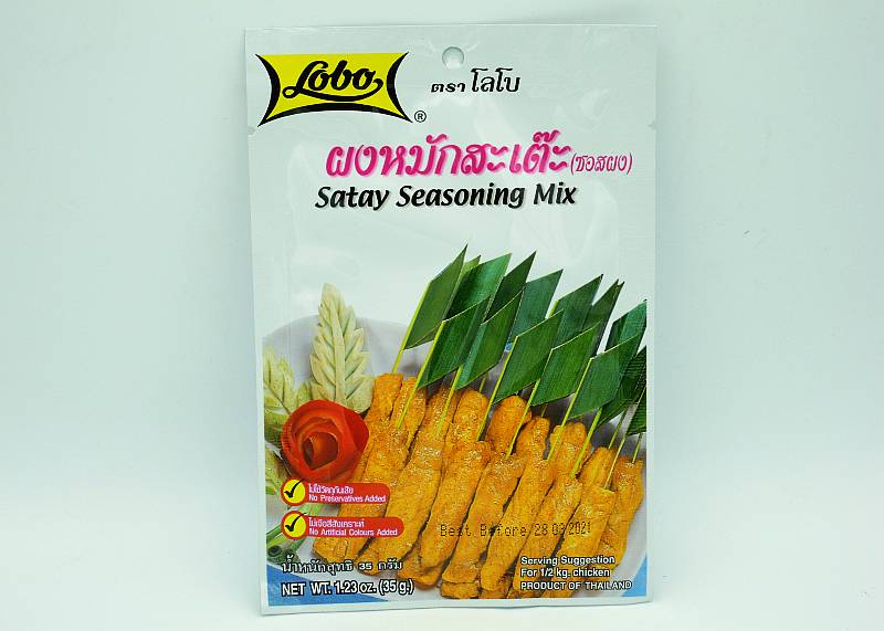 Satay Spices Mix 35g - Click Image to Close