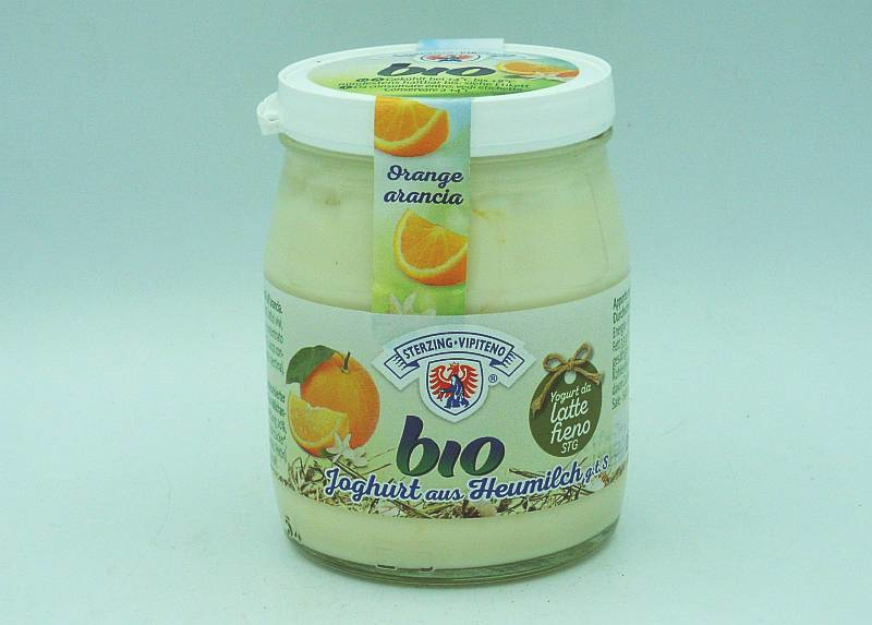 BIO Joghurt Orange 150g - zum Schließen ins Bild klicken