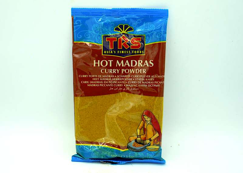 Curry Pulver Madras scharf 100g - zum Schließen ins Bild klicken
