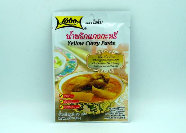 Gelbe Curry Paste 50g - zum Schließen ins Bild klicken