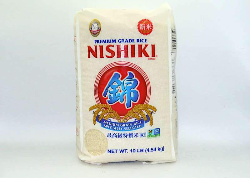 Sushi Reis Nishiki 4,54 kg - zum Schließen ins Bild klicken