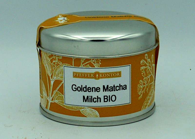 Goldene Matcha Milch 70g - zum Schließen ins Bild klicken