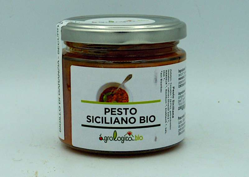 Pesto Siciliano 180g - zum Schließen ins Bild klicken