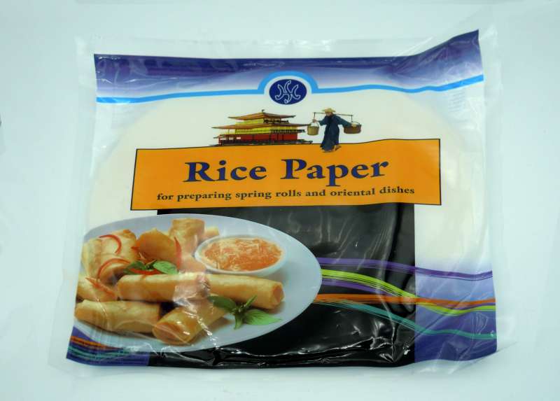 Rice Paper round 22cm - Click Image to Close